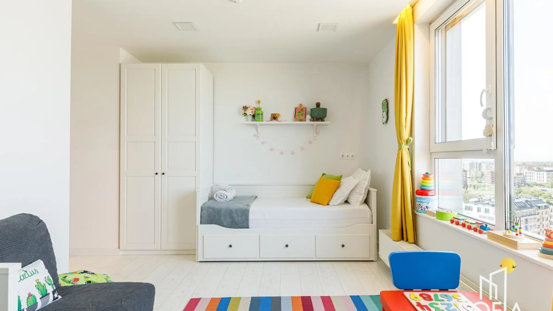 Sofia View - By Metro, Kids Room, Huge Terrace, 2 Garages, Ps5, Playground, Bbq, 24H Security דירה