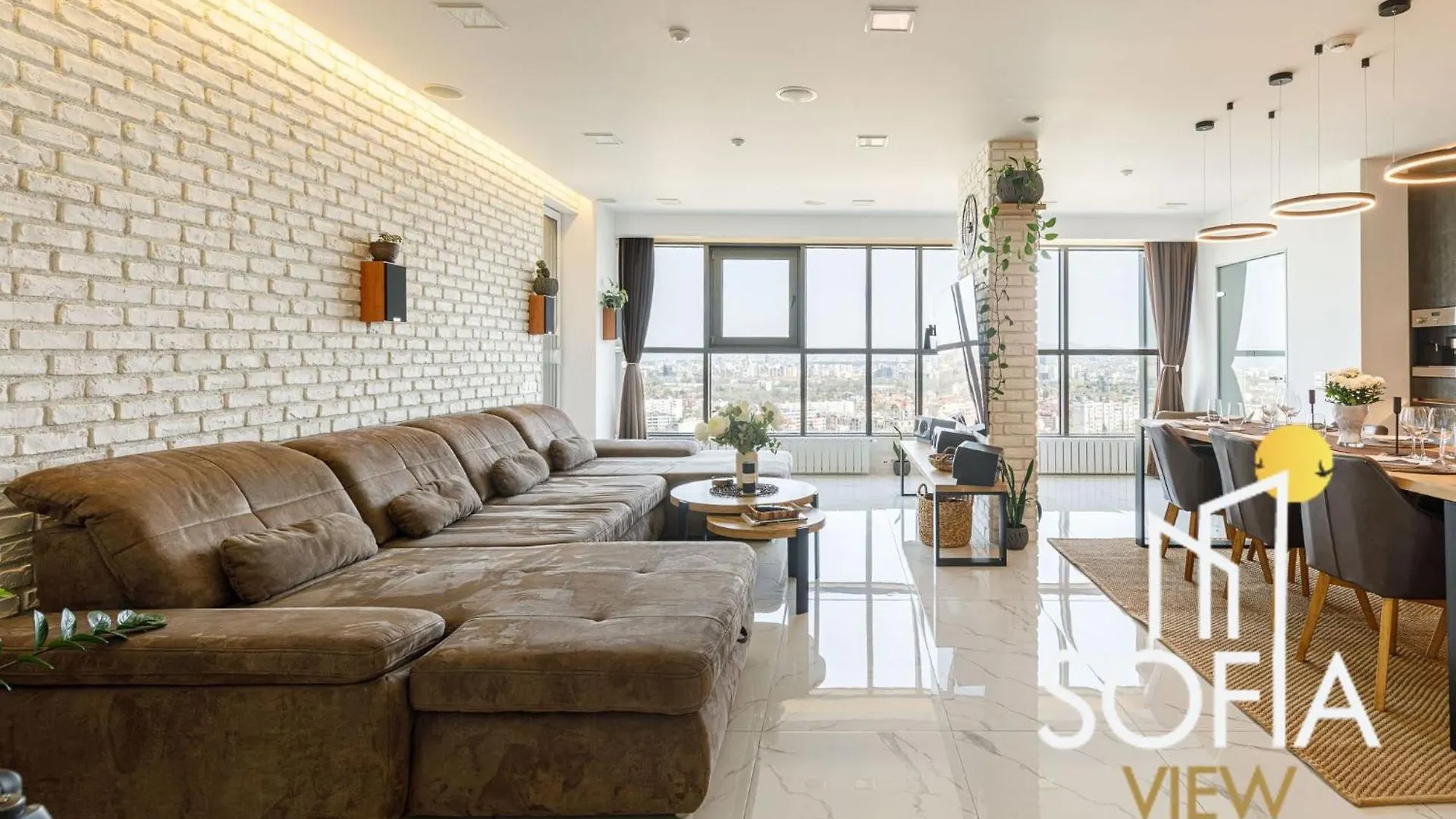 Sofia View - By Metro, Kids Room, Huge Terrace, 2 Garages, Ps5, Playground, Bbq, 24H Security
