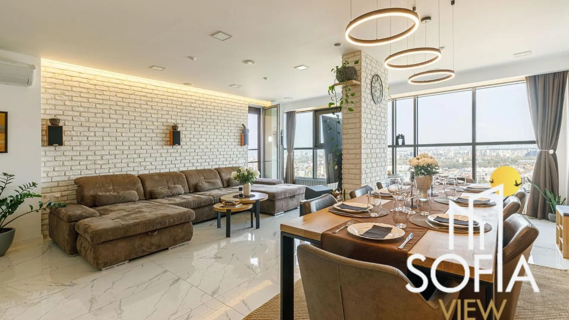Sofia View - By Metro, Kids Room, Huge Terrace, 2 Garages, Ps5, Playground, Bbq, 24H Security