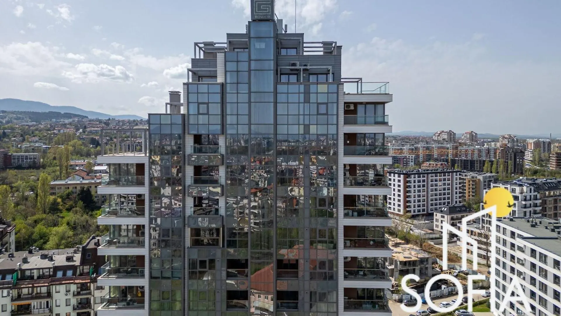 Sofia View - By Metro, Kids Room, Huge Terrace, 2 Garages, Ps5, Playground, Bbq, 24H Security דירה